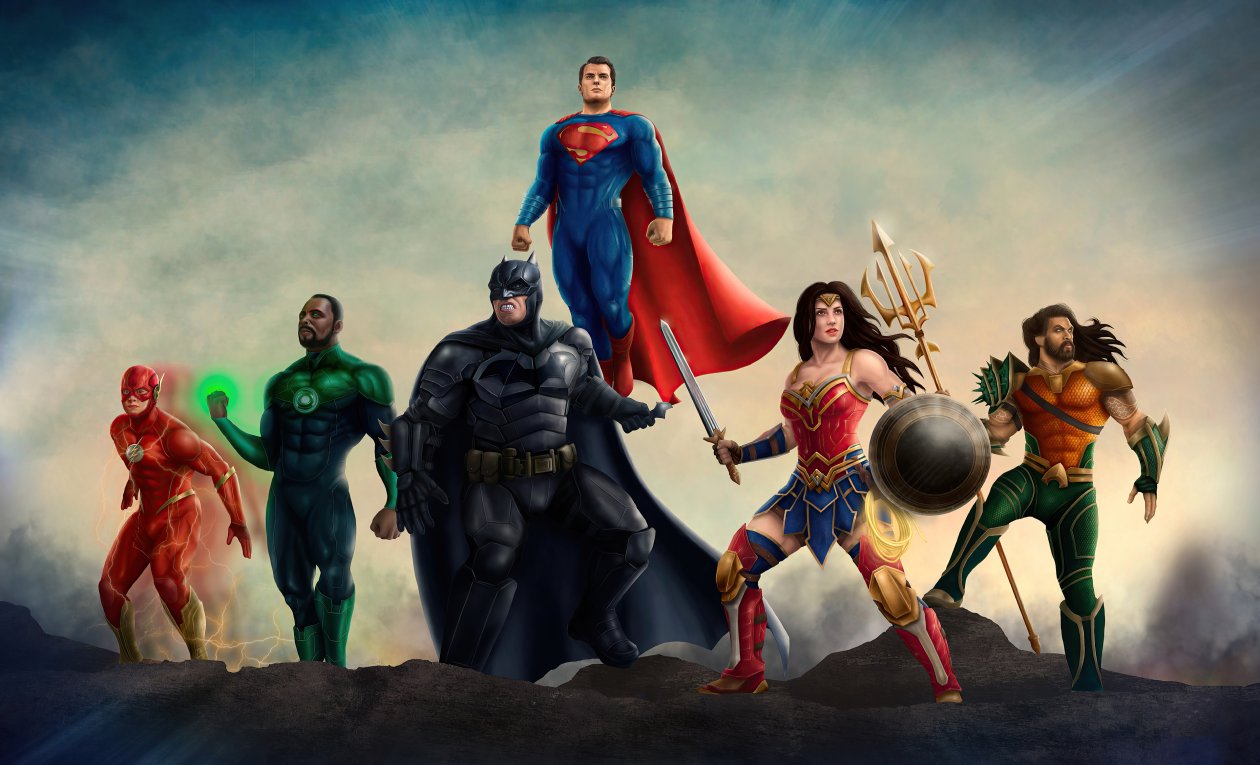 Justice League Heroes 4k 2020