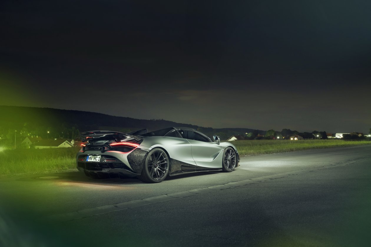 5k Rear Novitec McLaren 720S Spider 2019