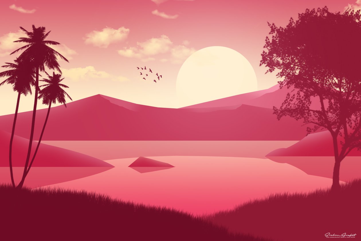 Scenery Minimalist 4k