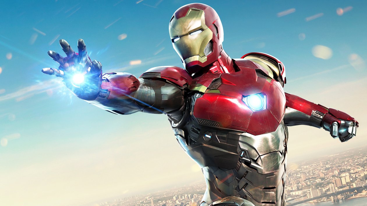 Iron Man In Spiderman Homecoming 4k