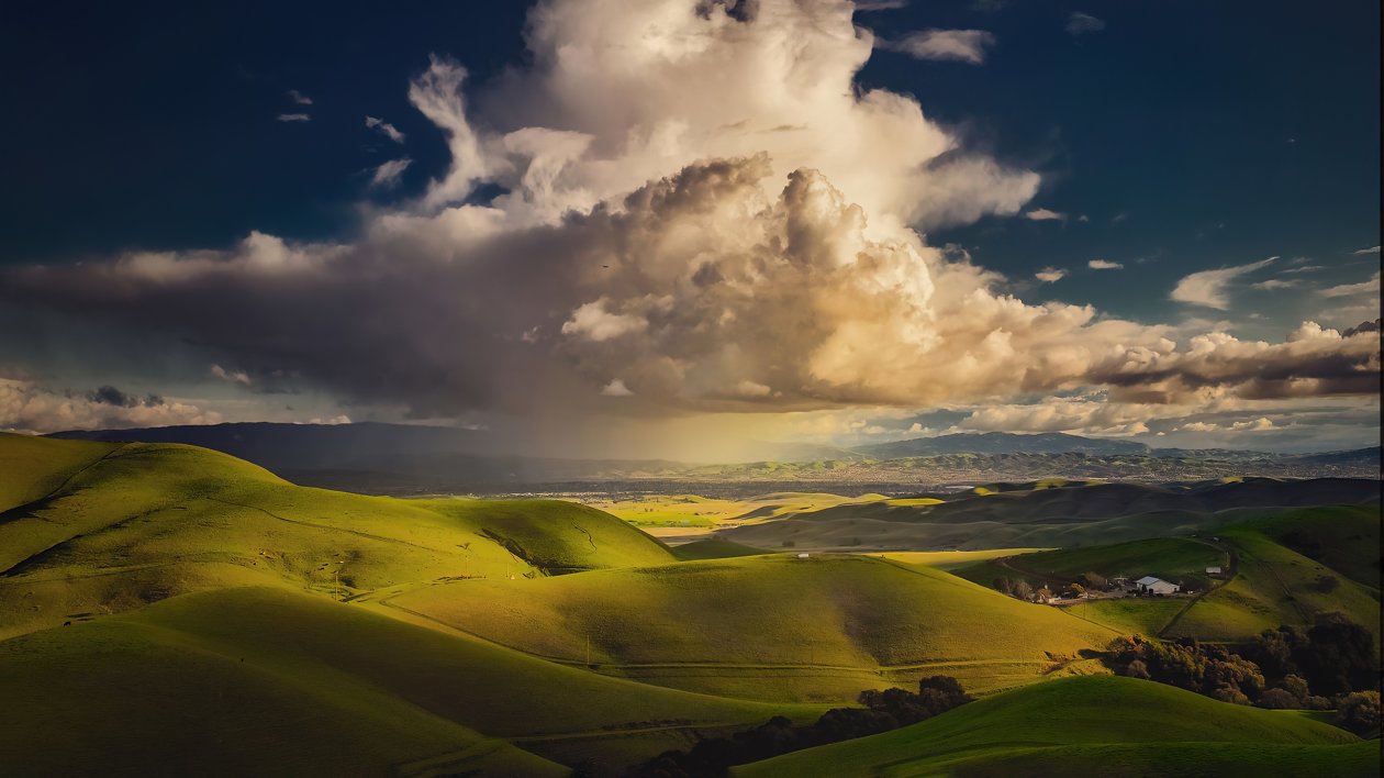 Green Valley Landscape 4k