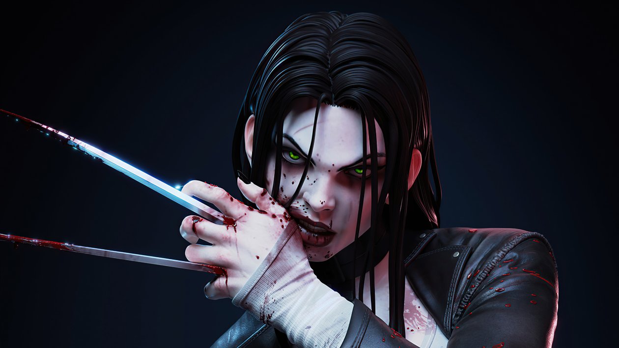 X23 Wolverine Fanart 4k