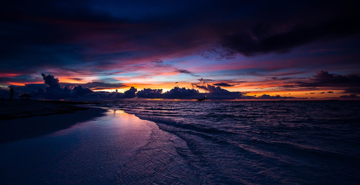 Sea Shore Sunset