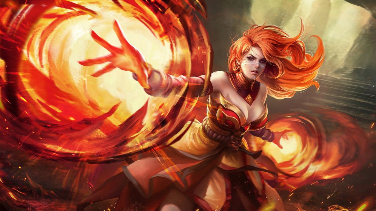 Dota 2 Video Game Fantasy Art