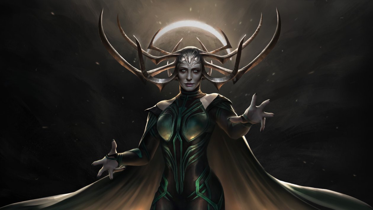 Hela The Goddess Of Death Artwork