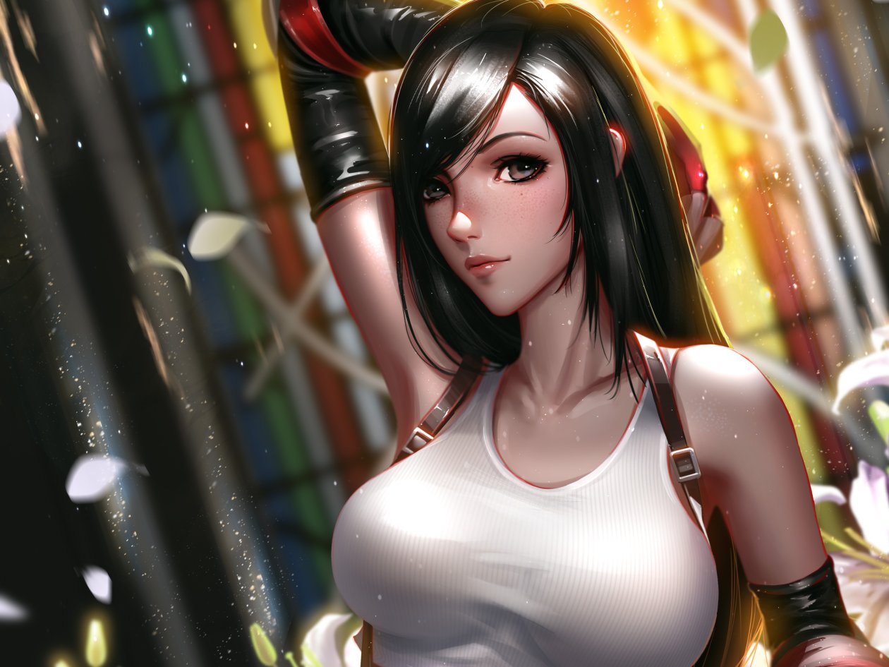 Tifa Final Fantasy Artwork 4k