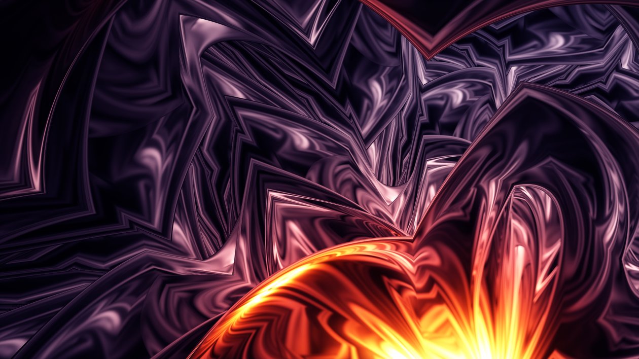 Apopysis Fractal Art Abstract 4k