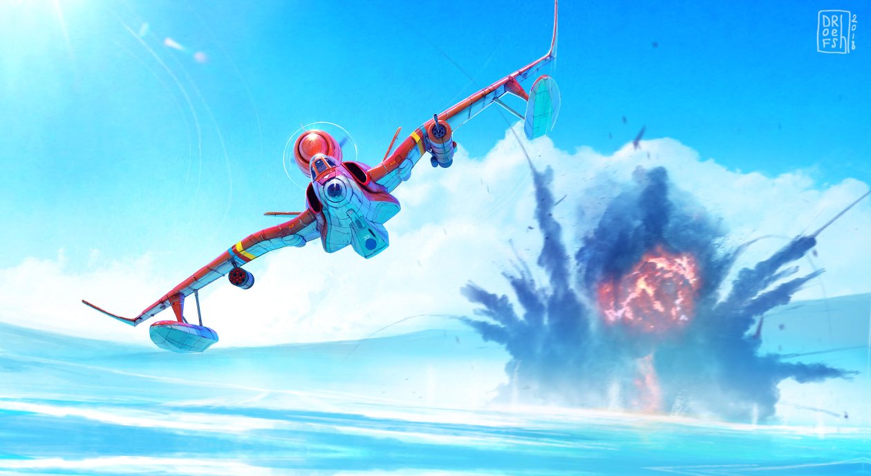 Plane Battle In Heaven