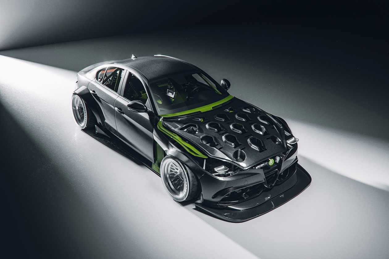 Ala Romeo Giulia Modified 4k