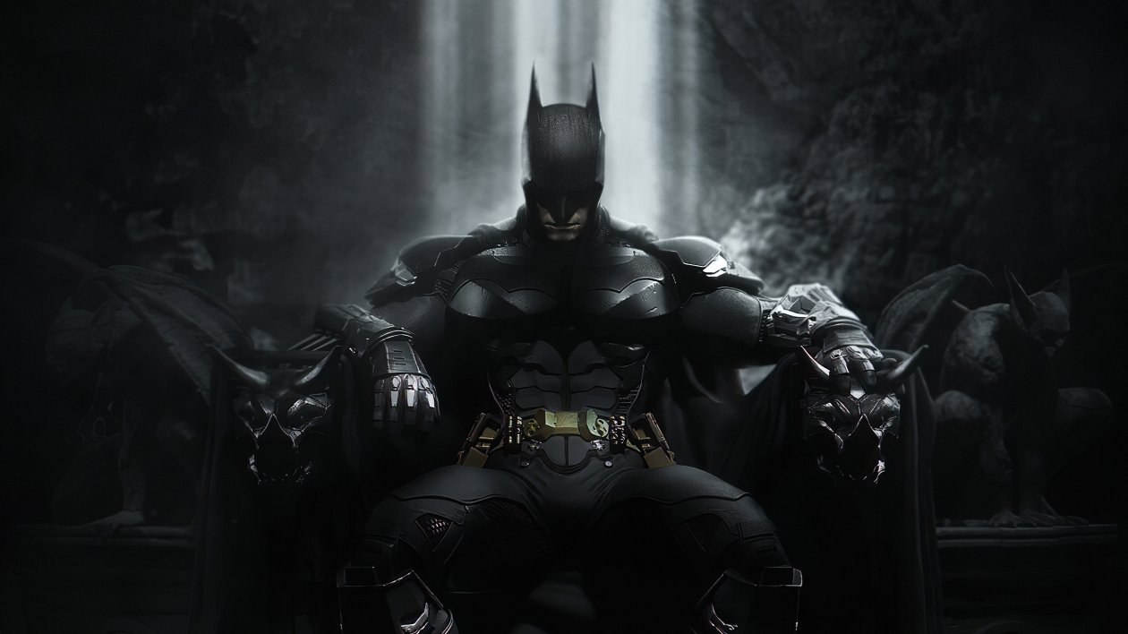 Batman Throne 4k