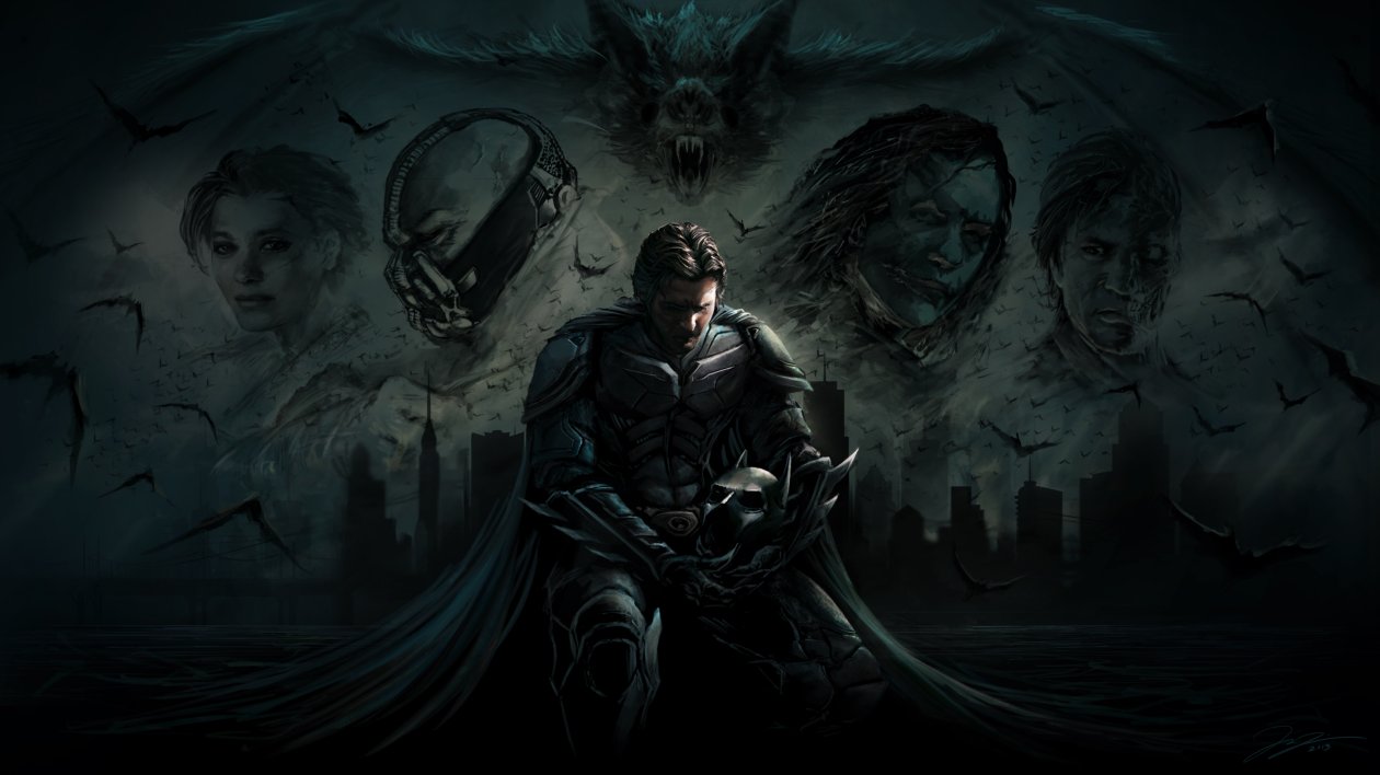 Dark Knight Artwork New