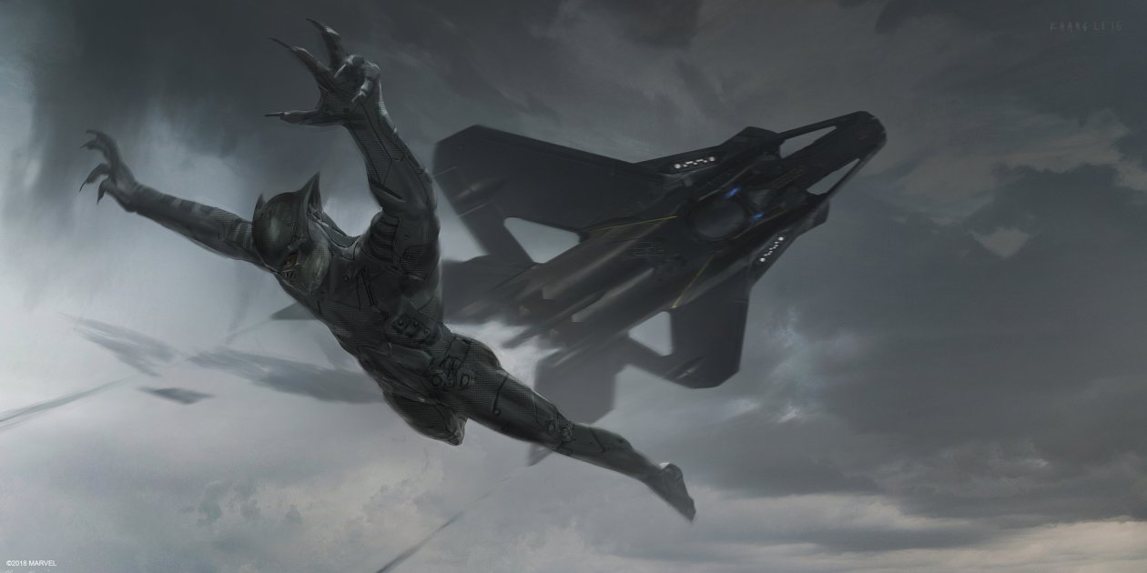 Black Panther Marvel Art