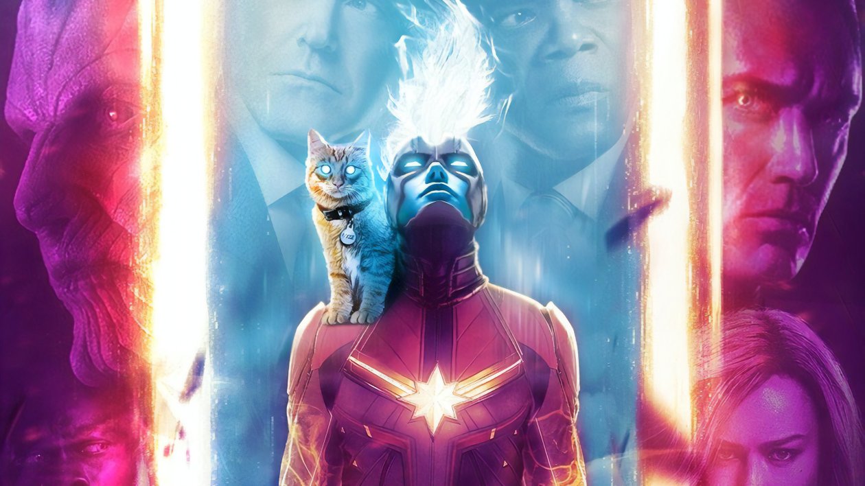 Captain Marvel Fanposter