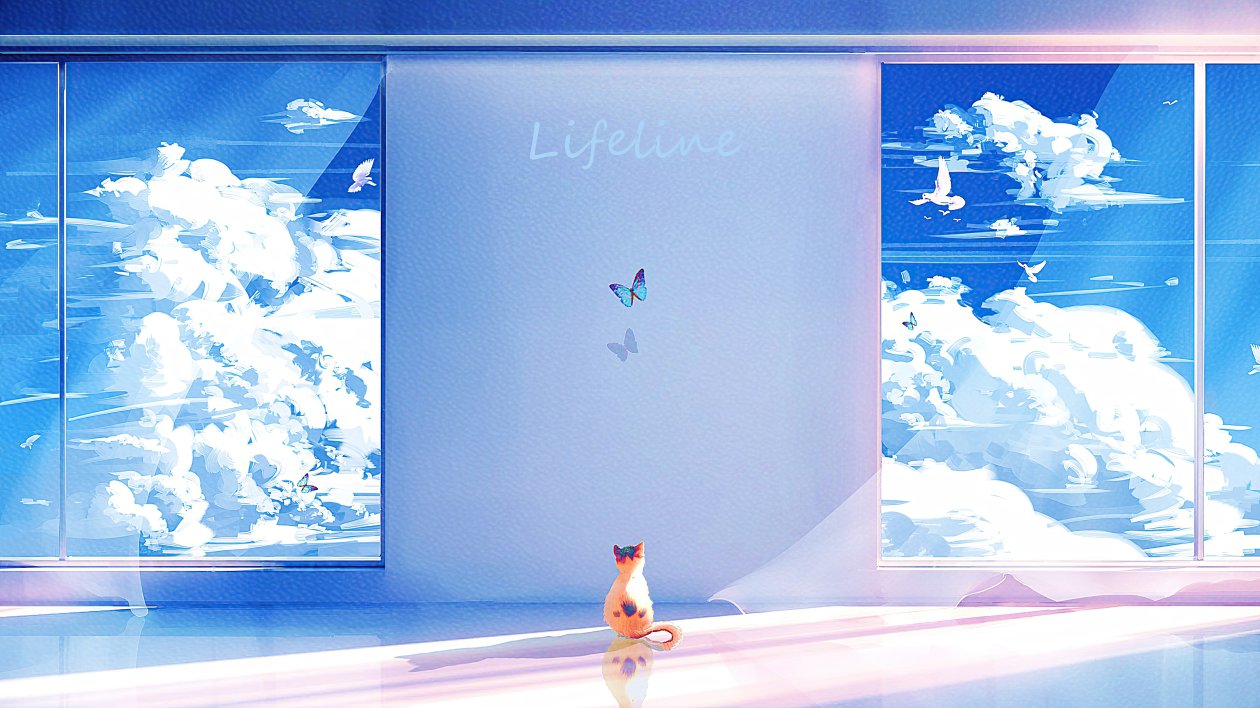 Cat Lifeline 4k