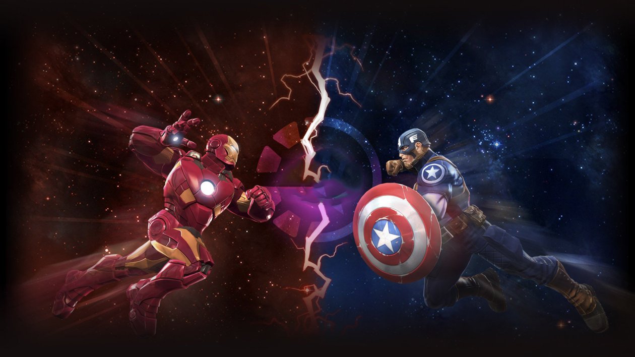 Iron Man And Captain America Marvel Contest Of Champions