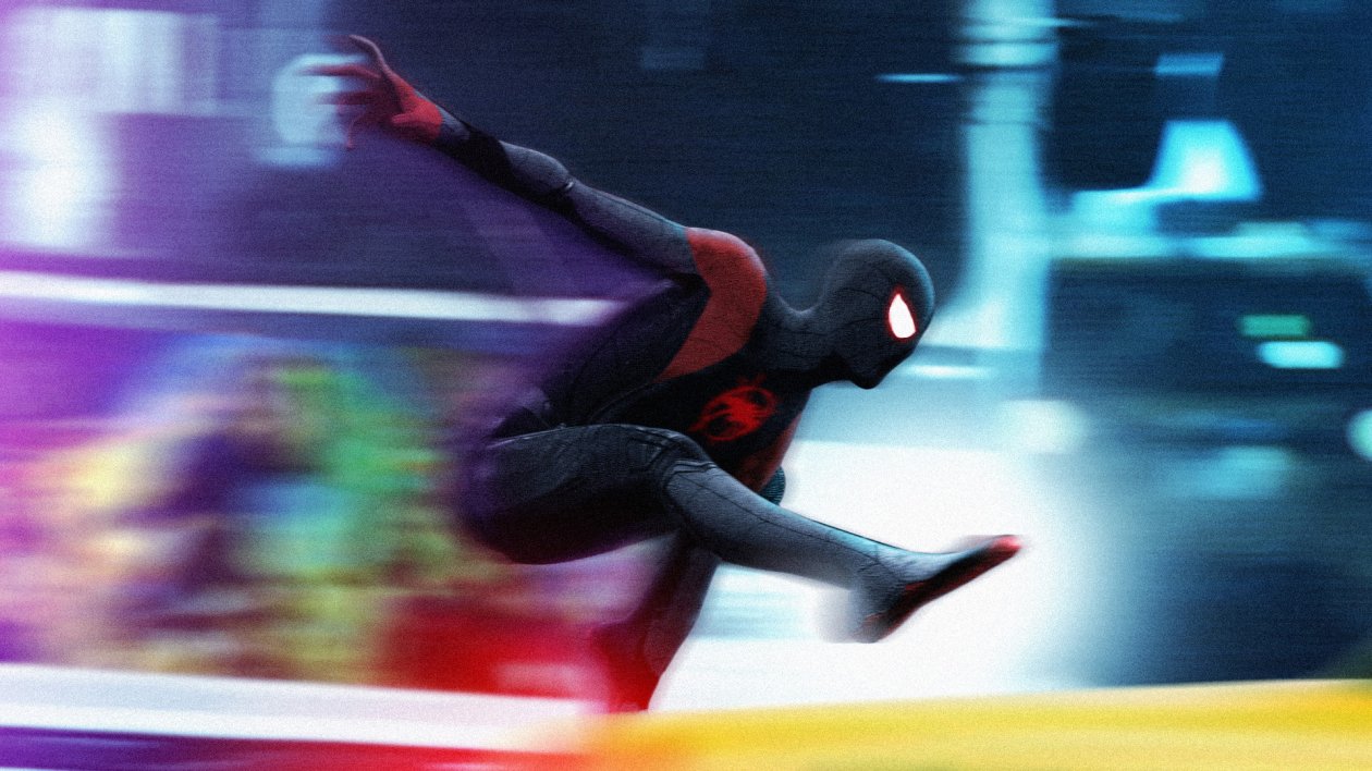 SpiderMan Into The Spider Verse Movie Digital Art