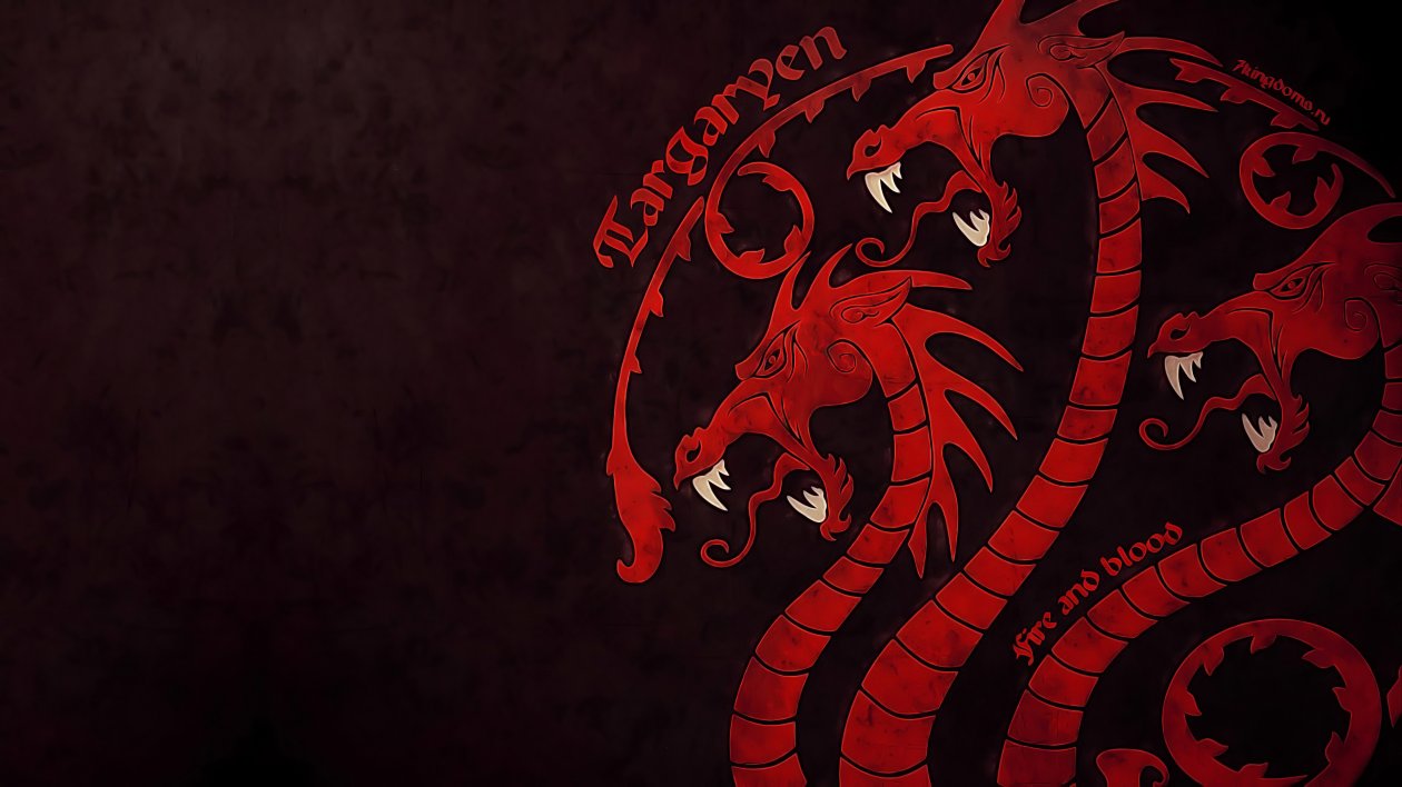 Game Of Thrones House Targaryen 4k