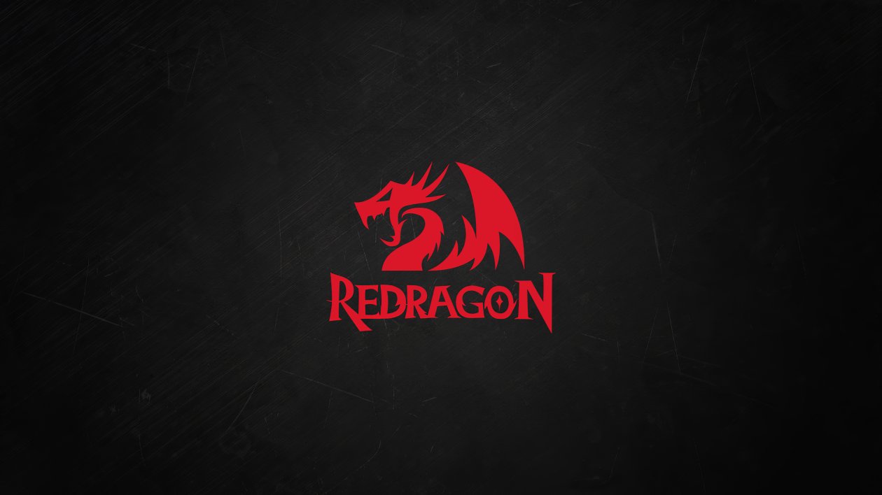 Red Dragon Minimal Logo 4k
