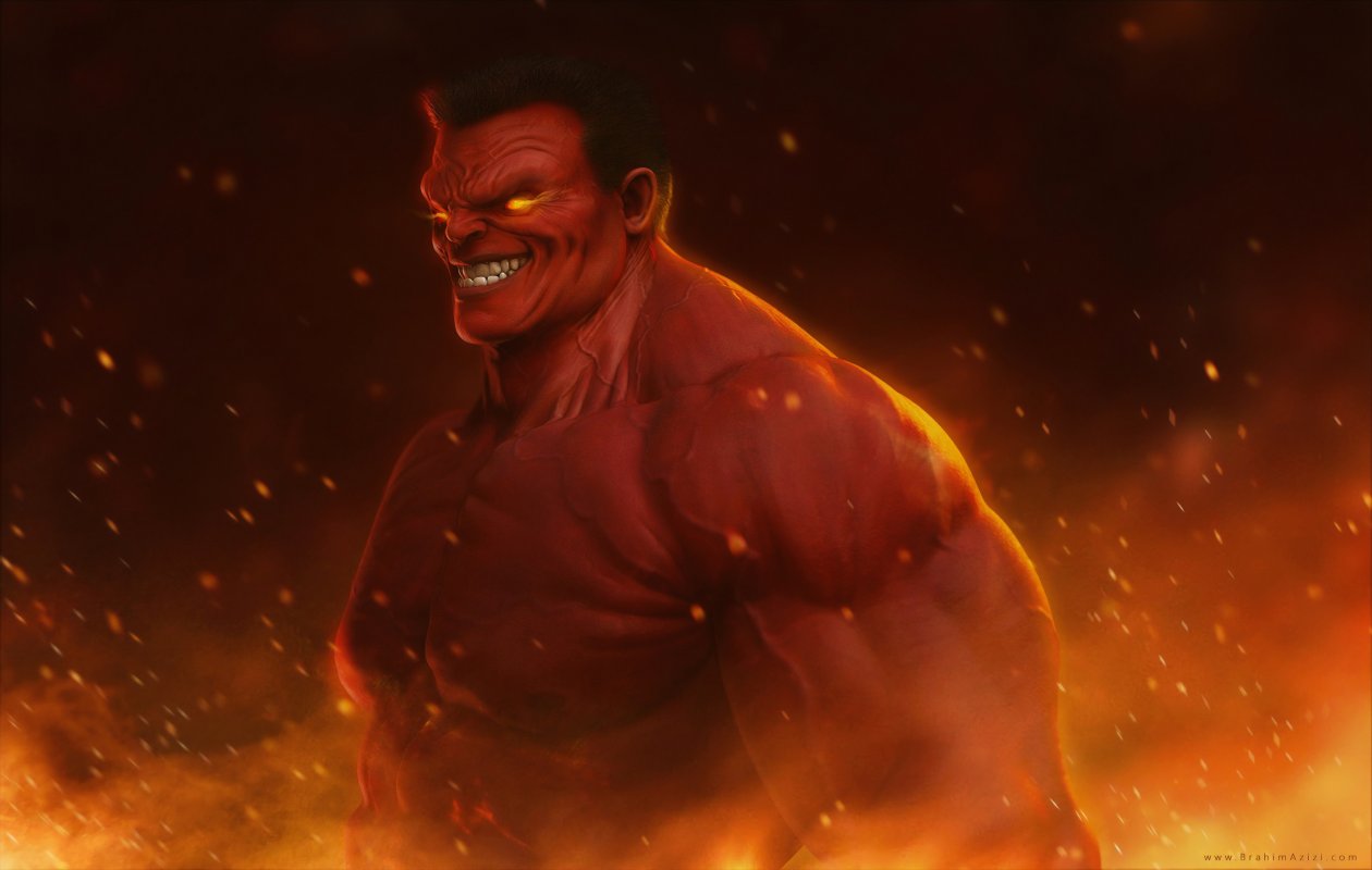 Red Hulk 4k