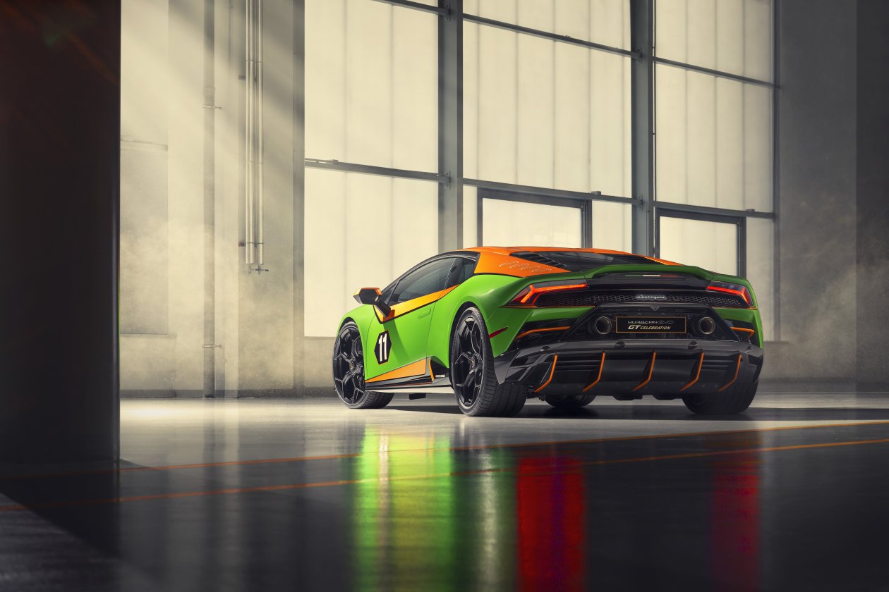 2020 Lamborghini Huracan Evo GT Rear