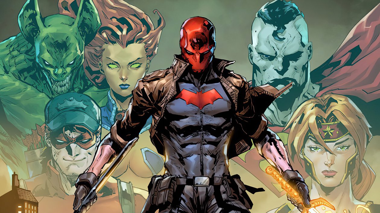 4k Red Hood Comic Art 4k