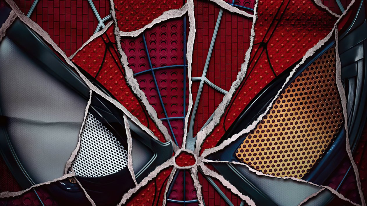 Spiderman No Way Home Broken Mask 4k