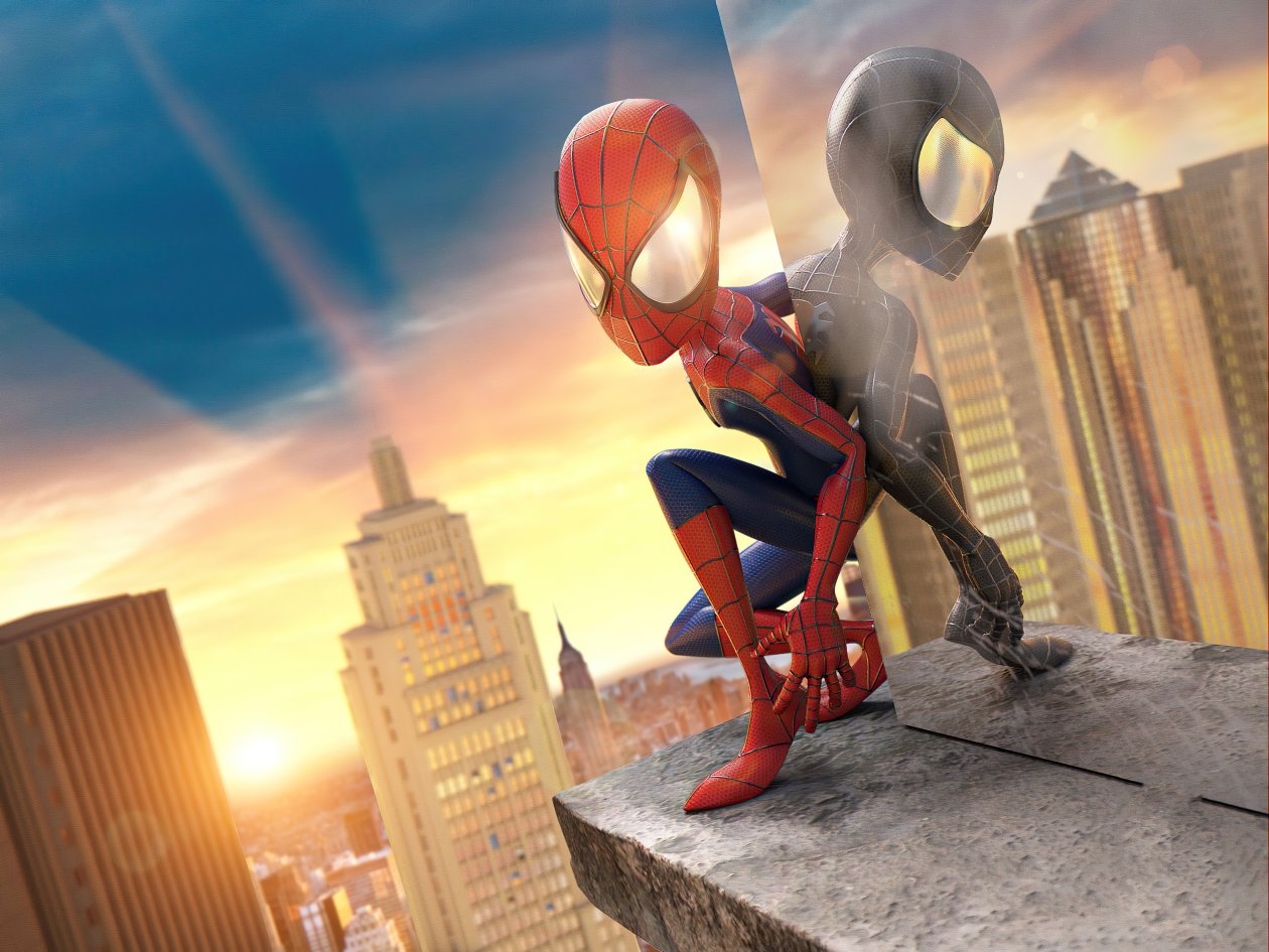 Spider Man Deformed