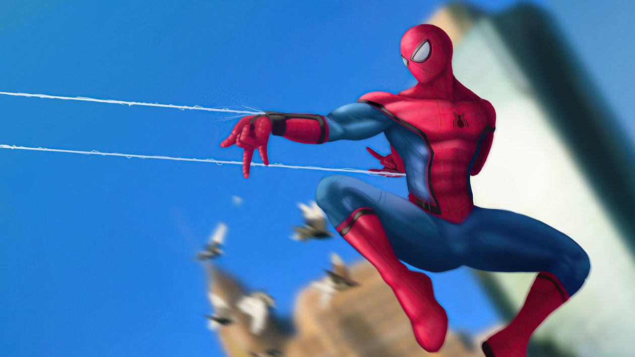 4k Spider Man Artwork