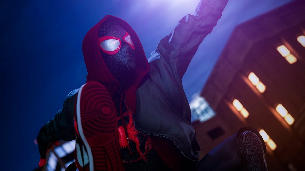 Spiderman Miles Morales Cgi Art