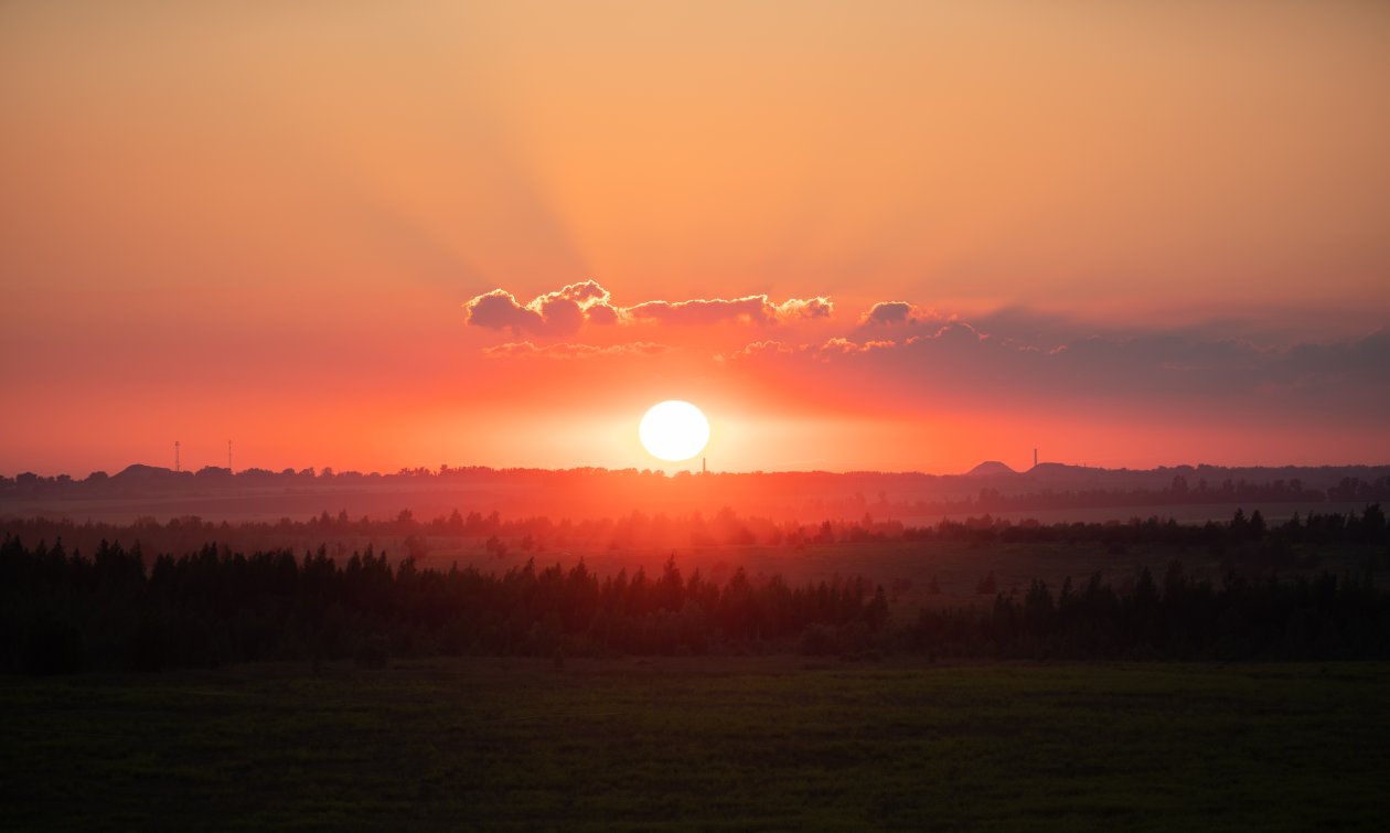 Sunset 8k