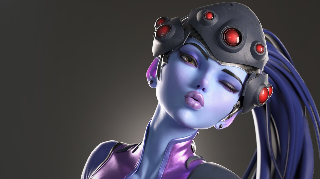 Widowmaker Fantasy Art 4k