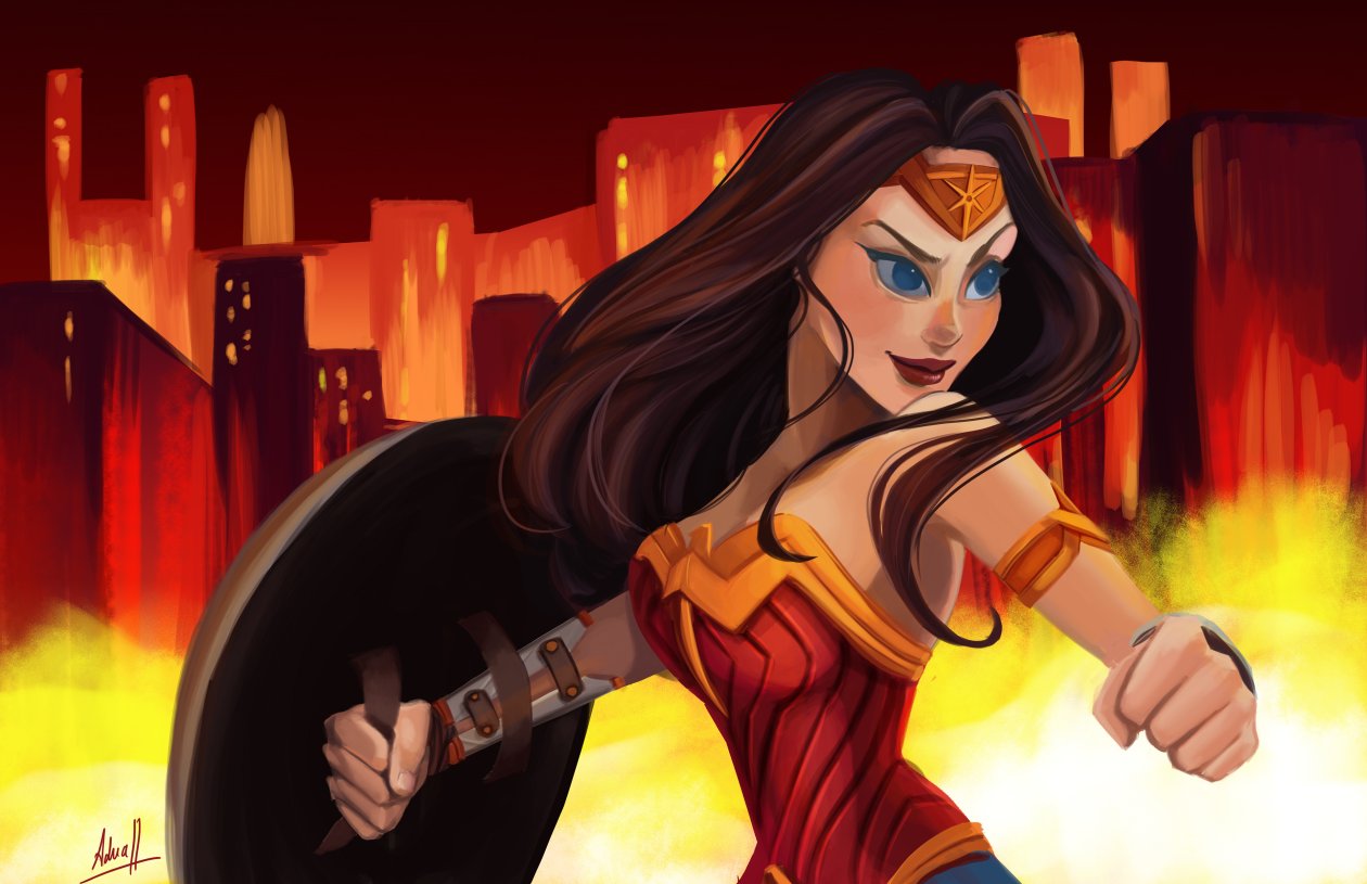 4k Wonderwoman
