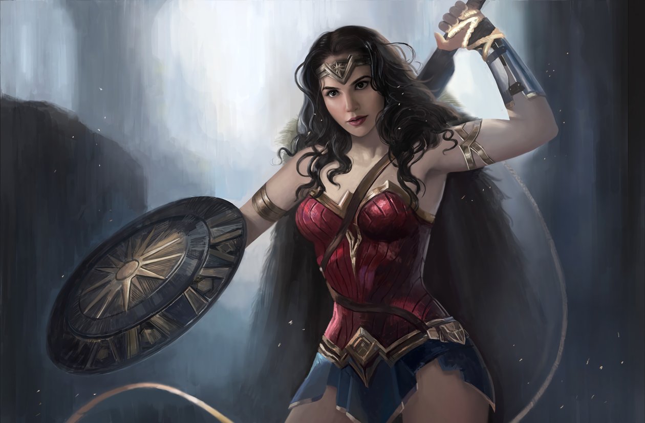 Wonder Woman Newart 4k