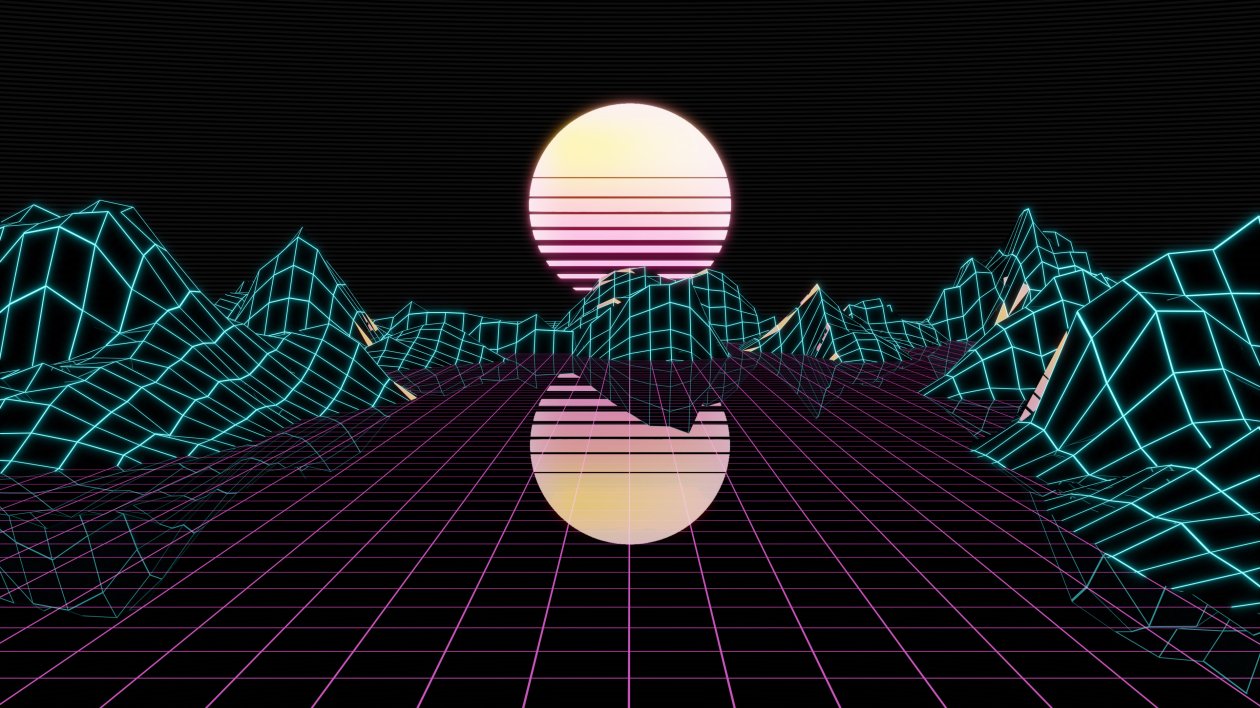 Retrowave Minimalist 4k
