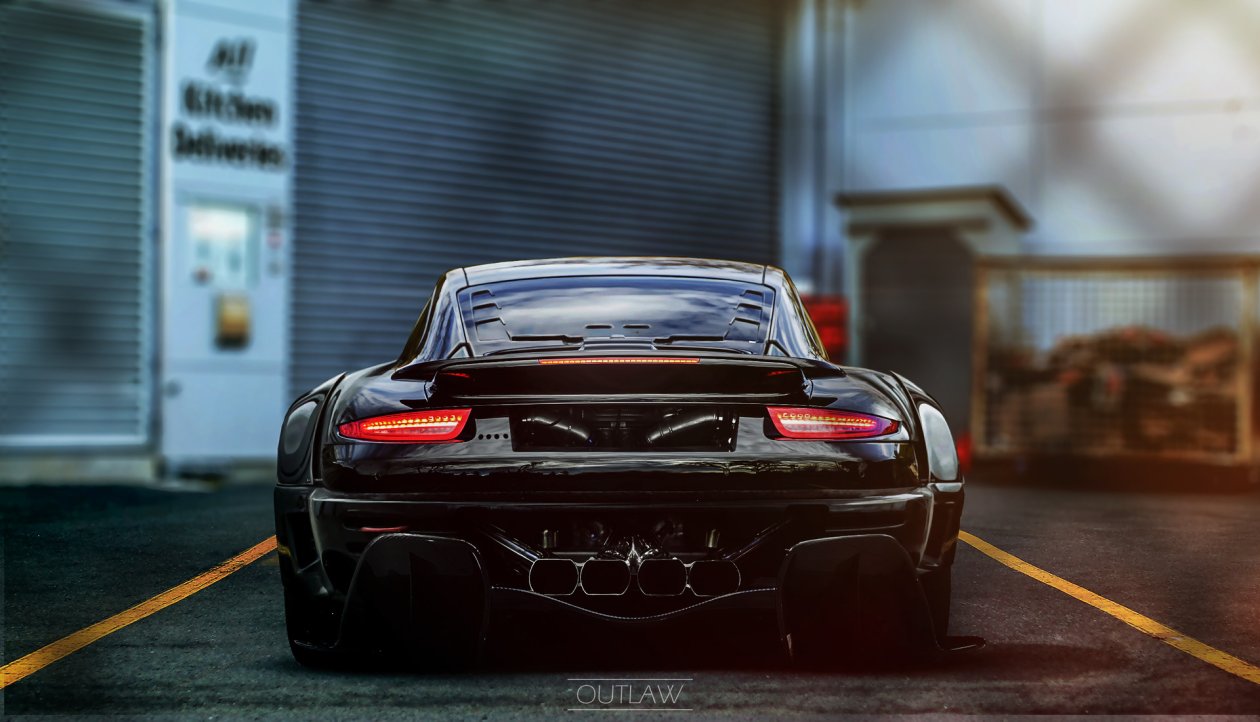Porsche 911 Turbo S Twin Turbo Artistic