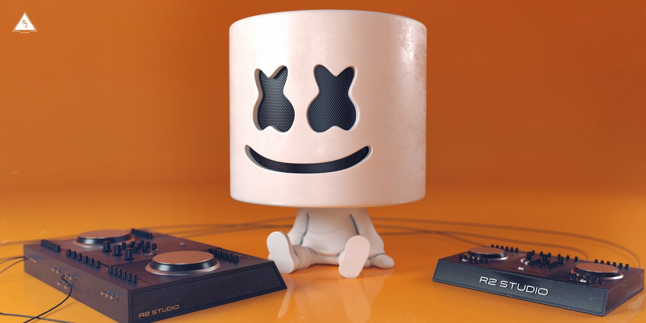 Dj Marshmello Digital Art