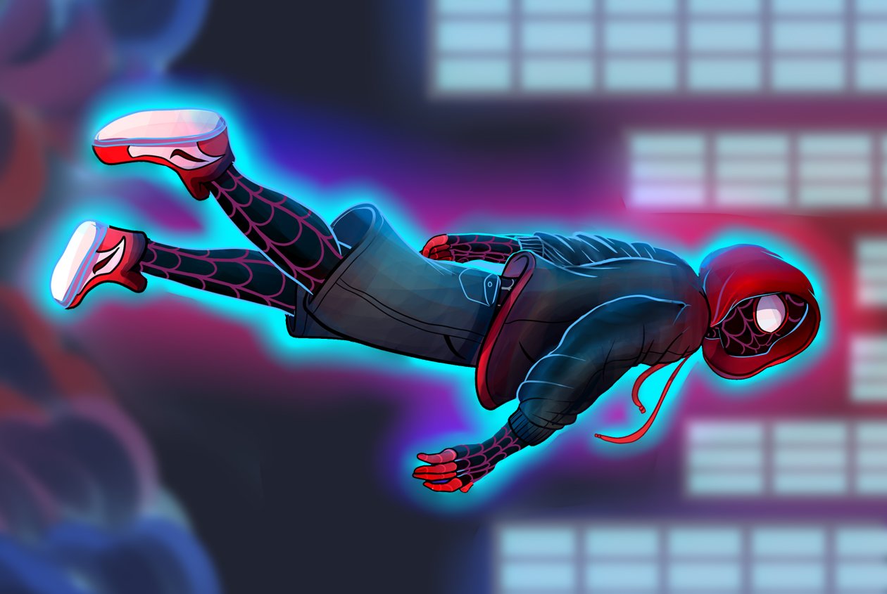 SpiderMan Into The Spider Verse Fan Art