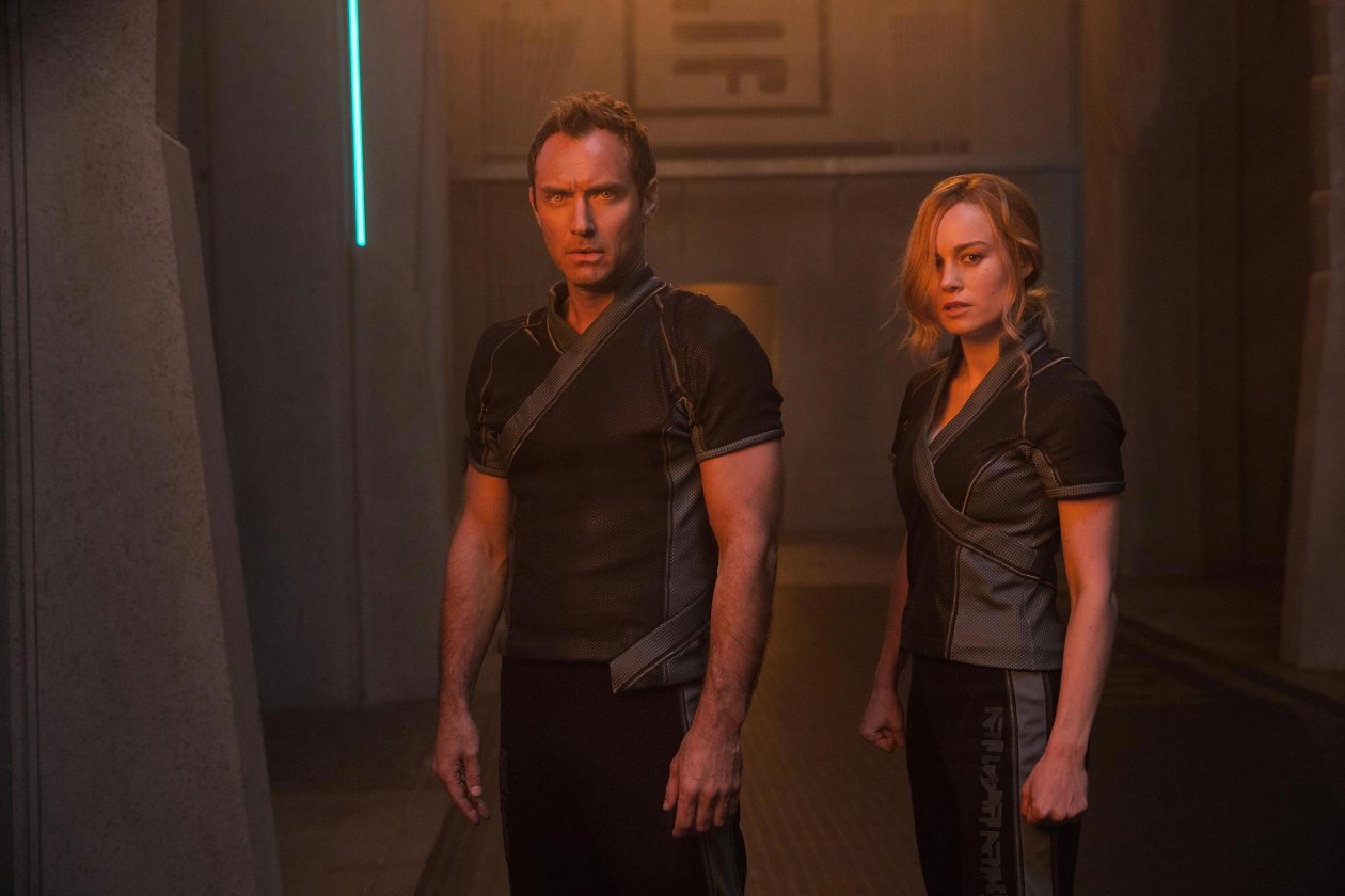 Mar Vell And Carol Danvers In Captain Marvel Movie 2019