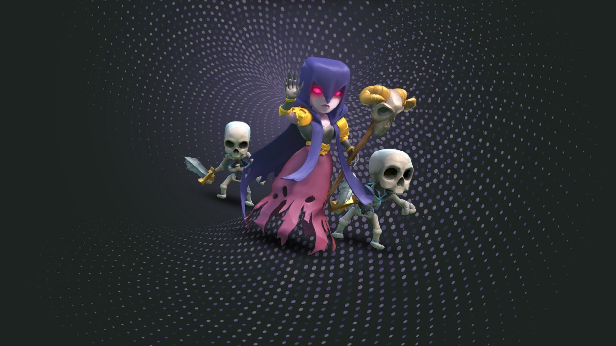 Witch Clash Of Clans HD