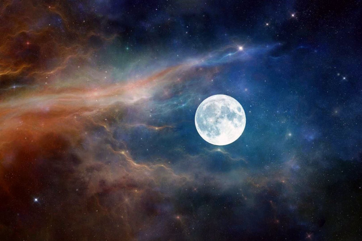 Moon Astronaut Nature Clouds Space