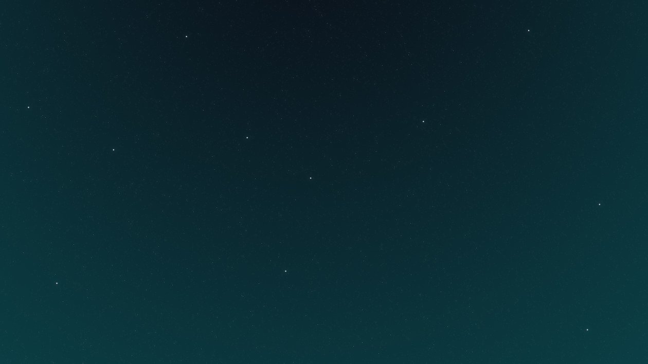 Abstract Minimalism Stars Sky