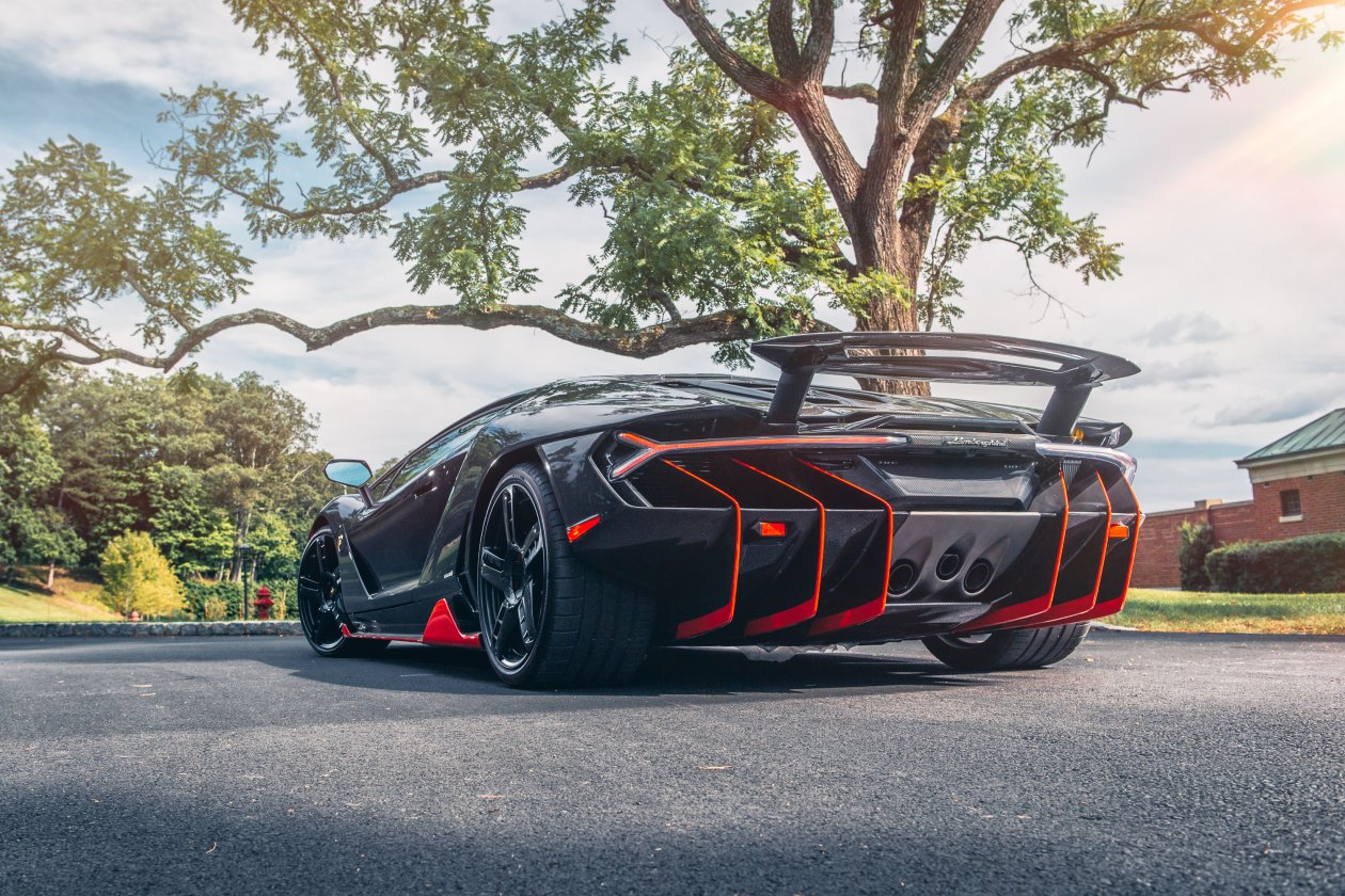 Lamborghini Centenario Rear Car