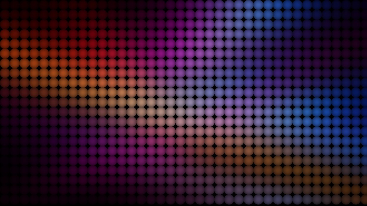 Dooted Balls Abstract 4k