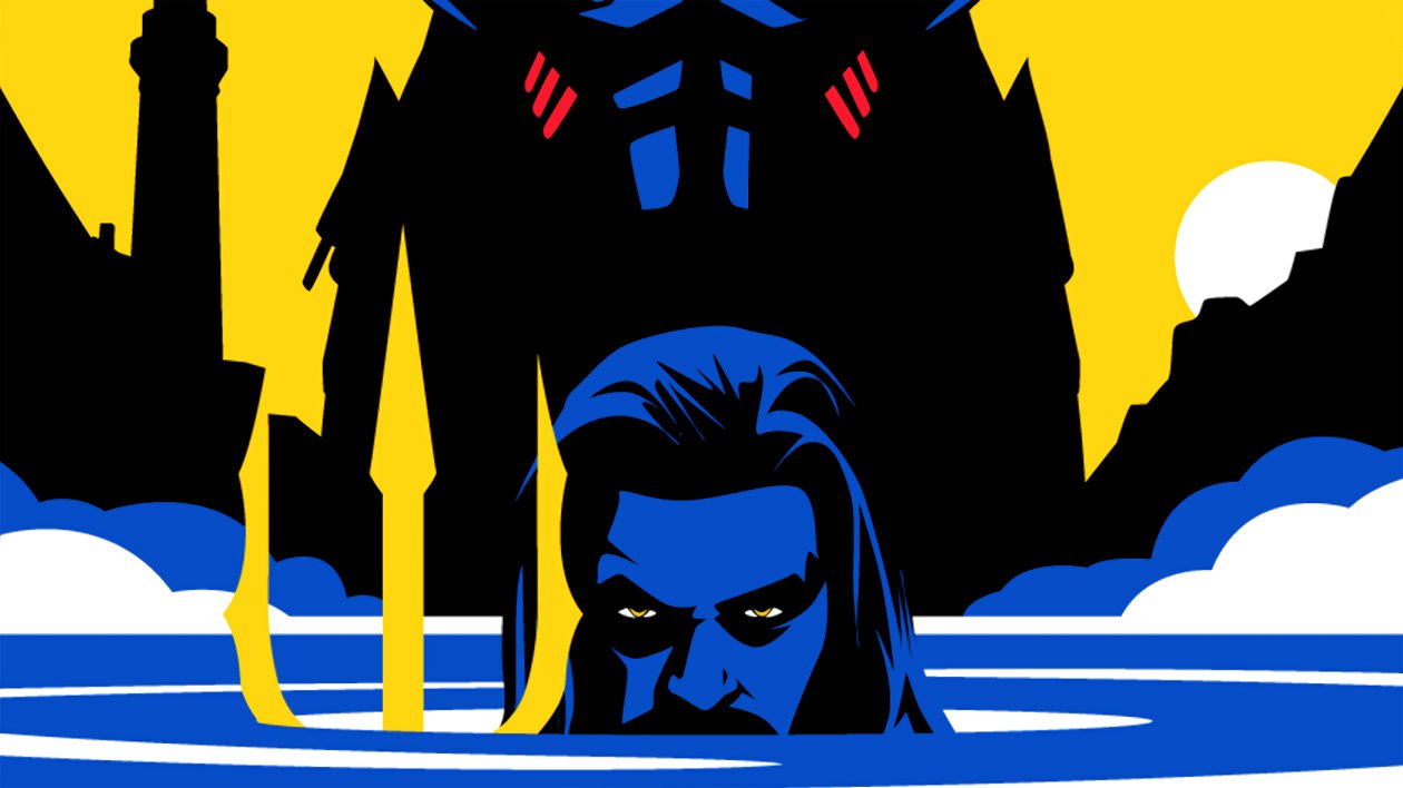 Aquaman Dc Fandome Minimal Poster 4k