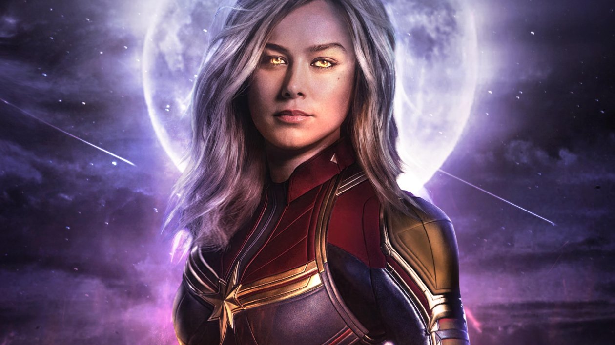 Captain Marvel Avengers End Game