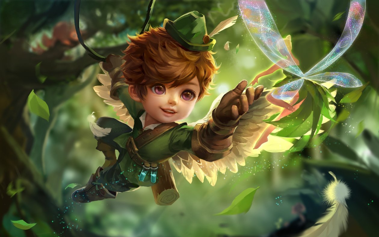 Boy Fairy Purple Eyes Wings
