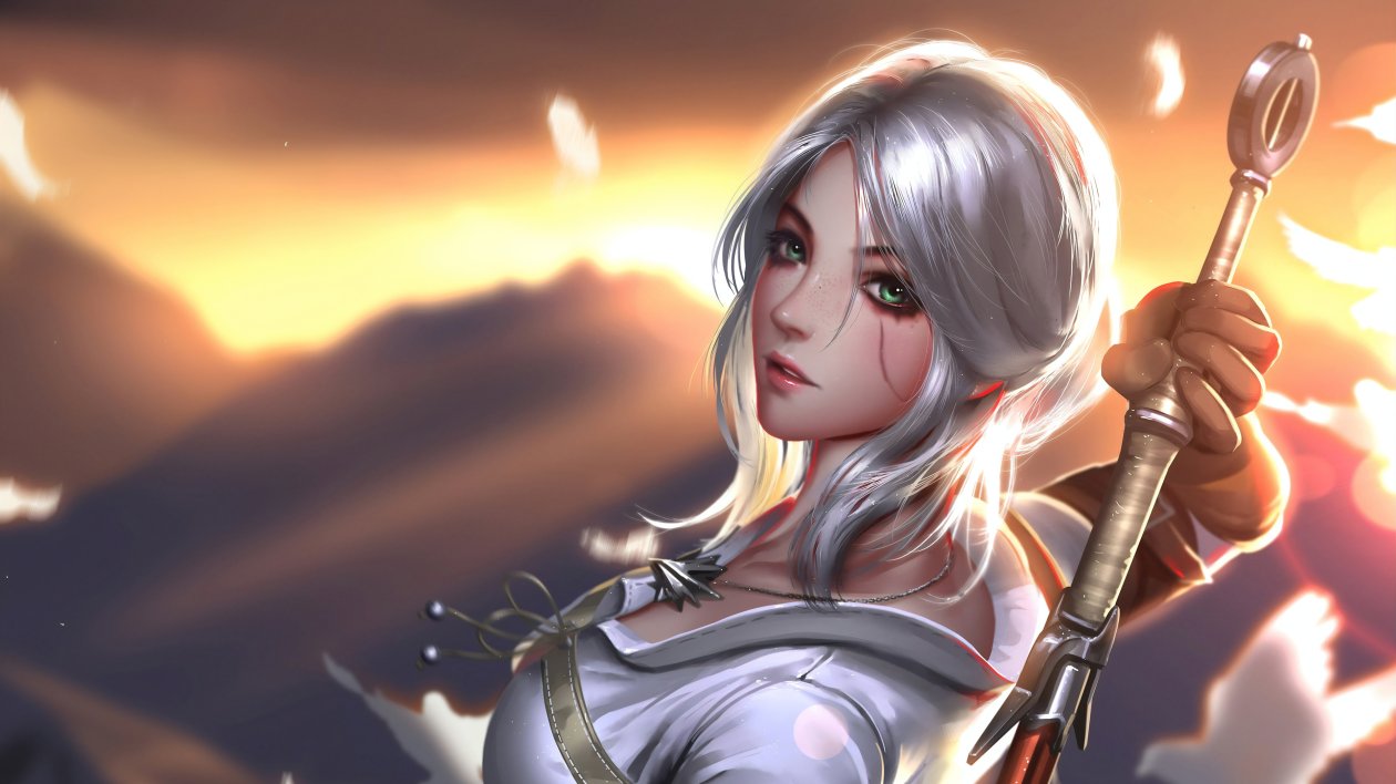 Ciri Fanart 4k