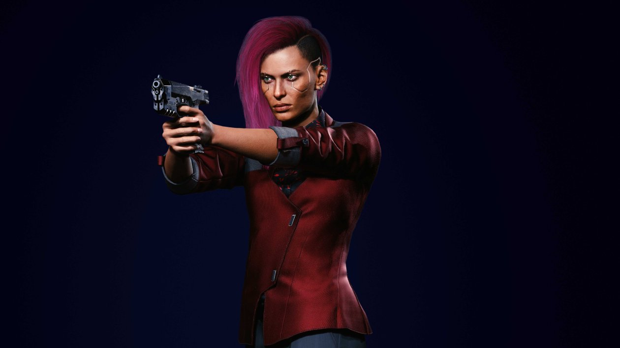 Cyberpunk 2077 V Female Corpo Action
