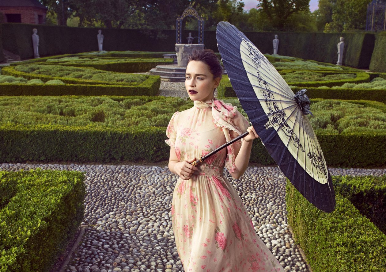 Emilia Clarke Harpers Bazaar 2017 Photoshoot