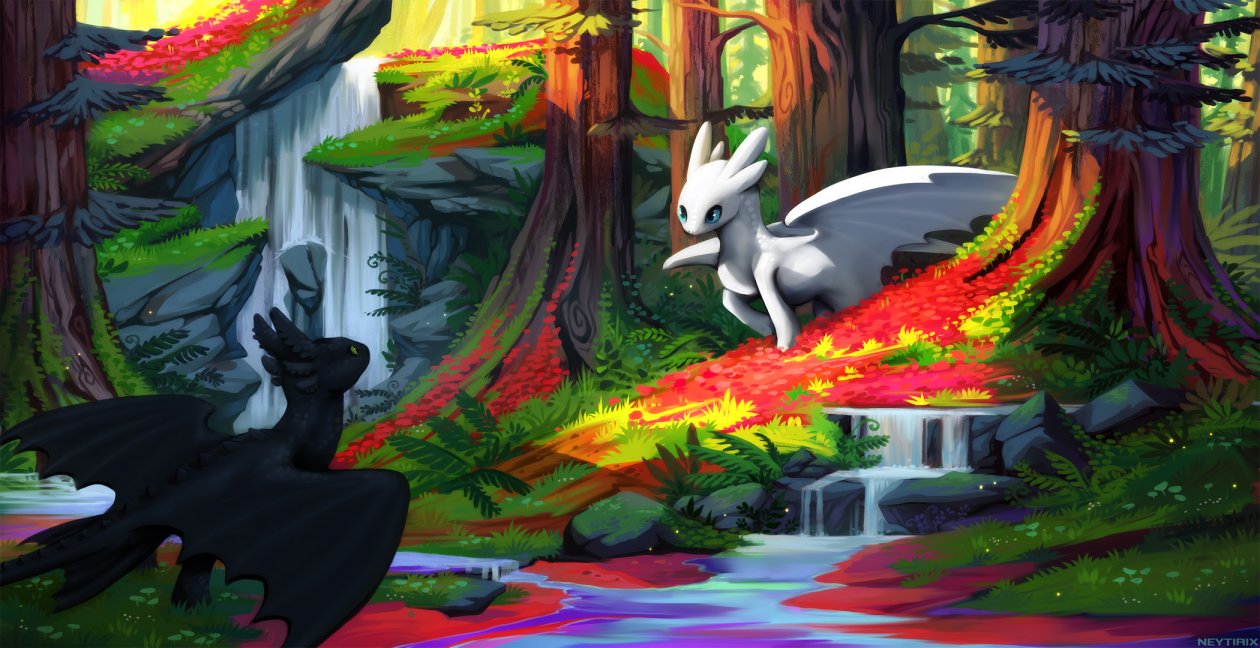 Night Fury And Light Fury